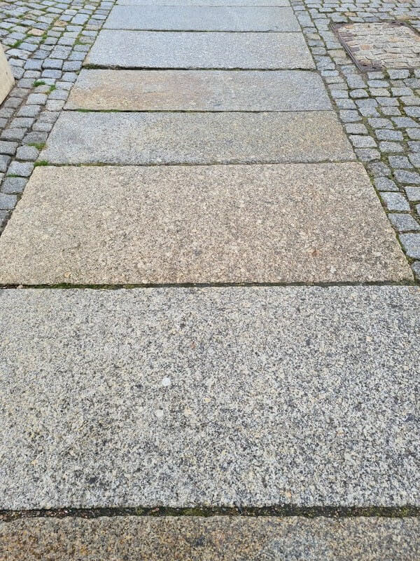 Farben von Granit - aestivate Gehweg aus Granit aestivate
