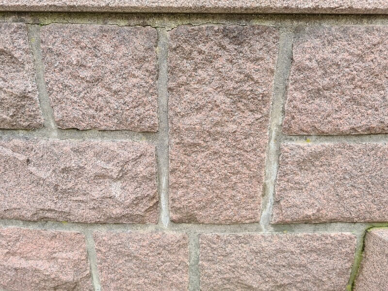 Granit Mauersteine - aestivate Mauer aus Naturstein aestivate